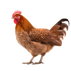 Fototapeta premium High-Quality Hen Image on transparent background