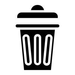 Trash Bin line icon