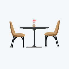 dining table and chairs