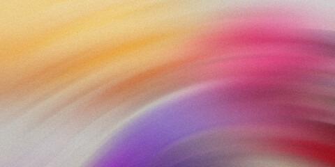 Fototapeta premium Abstract background with blurred motion effect showing blended colors of yellow pink and purple tones