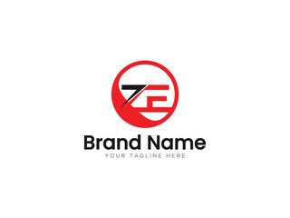 ZE Letter Logo design Vector Art, Icons, and Graphics	
