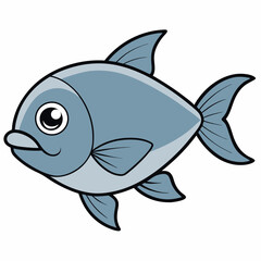 vector illustration of fish