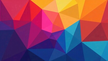 Obraz premium Abstract geometric shapes repeat in vibrant colors , motif, design
