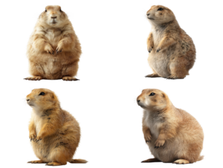 Alert Prairie Dog Portrait