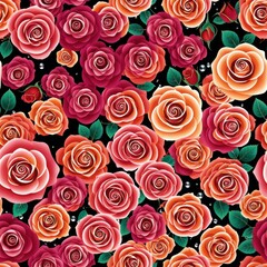 Seamless pattern with red roses ith dew drops featuring vibrant floral design and colorful multi-color roses. Perfect for backgrounds, wallpapers, and creative projects.
This artwork would make for a 