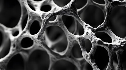 Intricate Lattice of Zeolite Crystal Highlighting Porous Structure and Molecular Sieving Capability