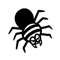 spider png cute cartoon handwrite design kid and art doodle outline element