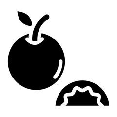 Grapefruit line icon