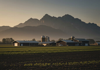 Farm with Beautiful Mountain view