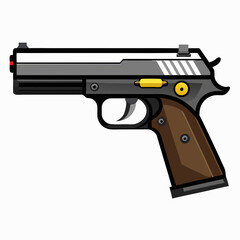 Fototapeta premium gun and bullets