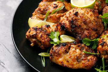 Baked Jerk Chicken with Lime and Spices