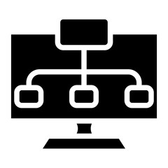 Site Map line icon