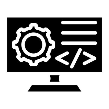 Web Development  line icon