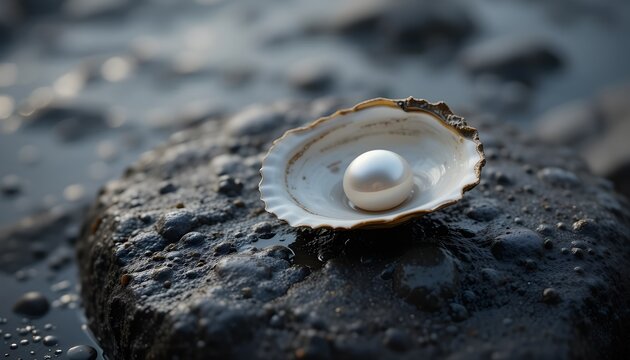 seashell on the beach