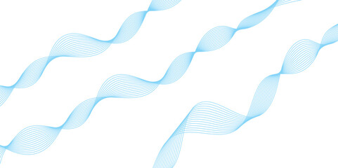 Abstract wave line for banner, wallpaper background with wave design.	
