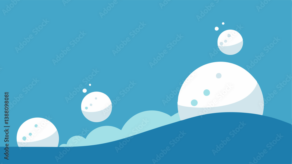 Poster debt snowball growth a sidebyside comparison of two snowballs rolling down a hill – one small and sl