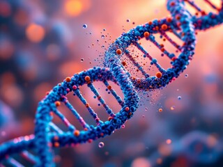Genetic Transformation: Visualizing DNA Mutation in Detail