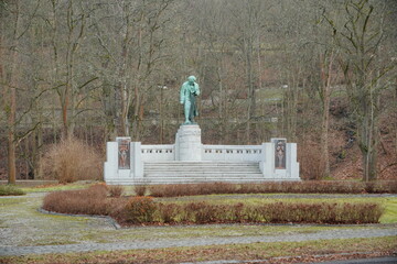 Das Beethoven-Denkmal in Karlsbad in Tschechien