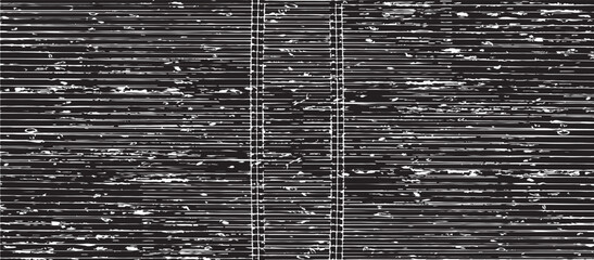 Rough black and white texture vector. Distressed overlay texture. Grunge background. Abstract textured effect. Vector Illustration. Black isolated on white background. EPS10