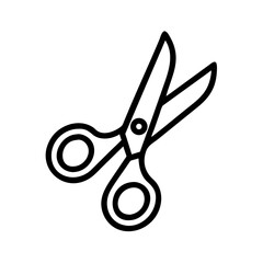 Scissors Icon for Creativity and Crafting Topics