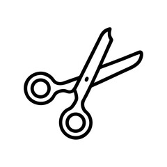 Scissors Icon for Creativity and Crafting Topics