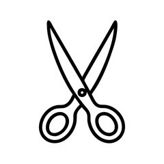 Scissors Icon for Creativity and Crafting Topics