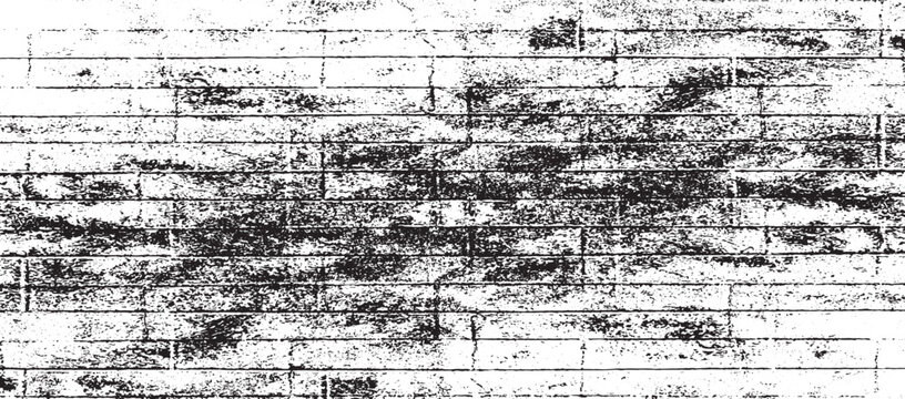 Old brick wall texture. Grunge Urban Background Vector. Distressed Grainy Grungy Overlay Effect. Vector Illustration. EPS 10.