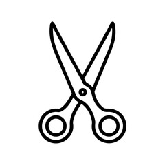 Scissors Icon for Creativity and Crafting Topics