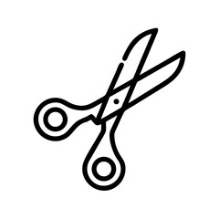 Scissors Icon for Creativity and Crafting Topics