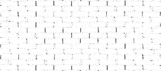 Monochrome texture composed of irregular graphic elements. Distressed uneven grunge background. Abstract vector illustration. Overlay for interesting effect and depth. Isolated on white background.