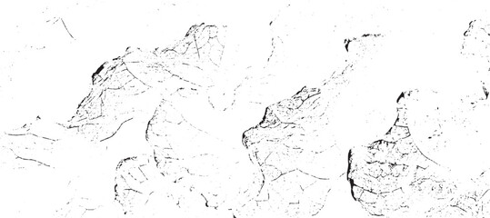Scratched and Cracked Grunge Urban Background Texture Vector. Dust Overlay Distress Grainy Grungy Effect. Distressed Backdrop Vector Illustration. Isolated Black on White Background. EPS 10.