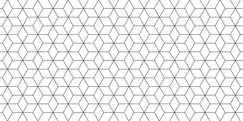 Fototapeta premium Hexagon seamless geometric texture, grid metal gradient seamless design, honeycomb hexagon pattern, diamond crystal background, hexagonal cell texture, square cube geometric pattern shapes