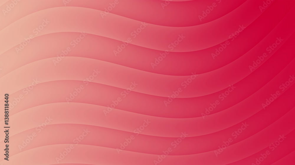 Poster abstract red and black wave pattern with smooth curves and fluid motion for modern design projects,r
