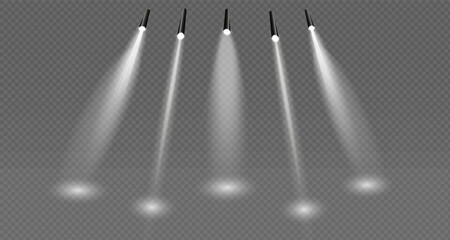 The Light vector set includes a light source, studio lighting, walls and a PNG. It also includes a spotlight and a spotlight PNG. Finally, it contains rays of light and a light effect.