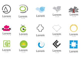 set of icons for web and mobile applications