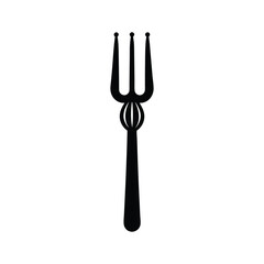 tuning fork silhouette art
