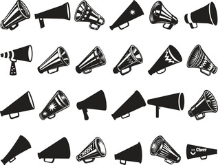Cheer Megaphone Svg