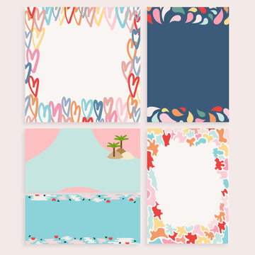 Cute Scrapbook Frame Templates