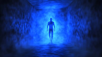 Blue Light Corridor Figure.