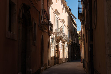 Calle de Ortigia, Siracusa, Sicilia