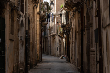 Calles de Ortigia, Siracusa, Sicilia