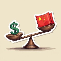 Trade balance reflects tensions between the US and China in economic relations