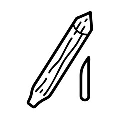 Pencil icons symbolize creativity and artistic expression. Essential for drawing, writing, and educational themes, these designs reflect the art of communication through simple tools.