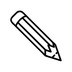 Pencil icons symbolize creativity and artistic expression. Essential for drawing, writing, and educational themes, these designs reflect the art of communication through simple tools.