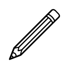 Pencil icons symbolize creativity and artistic expression. Essential for drawing, writing, and educational themes, these designs reflect the art of communication through simple tools.