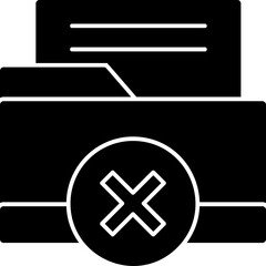 Obraz premium Delete Icon