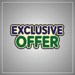 Obraz premium Exclusive offer