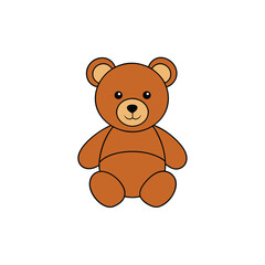 Fototapeta premium teddy bear with a heart