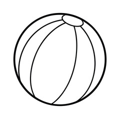 vector illustration of a baseball ball