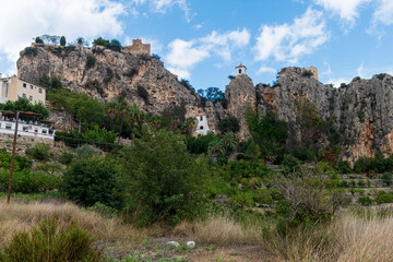 Naklejka premium GUADALEST DETALLES 2025